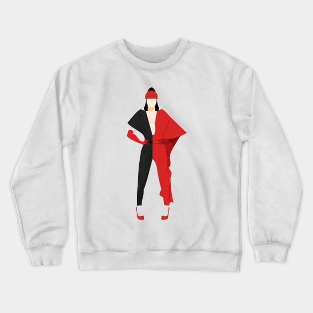 Violet Chachki Crewneck Sweatshirt by guirodrigues